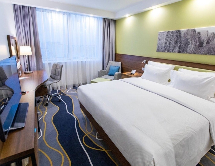 Номер стандарт с 1 двуспальной кроватью - Отель Hampton by Hilton Brest / Хэмптон Хилтон Брест