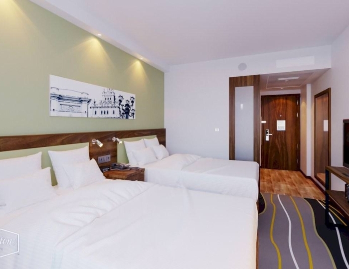 Номер стандарт с 2 односпальными кроватями - Отель Hampton by Hilton Brest / Хэмптон Хилтон Брест